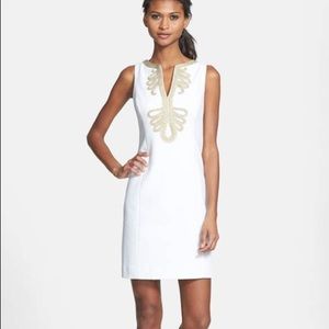 Lilly Pulitzer White Janice Shift Dress